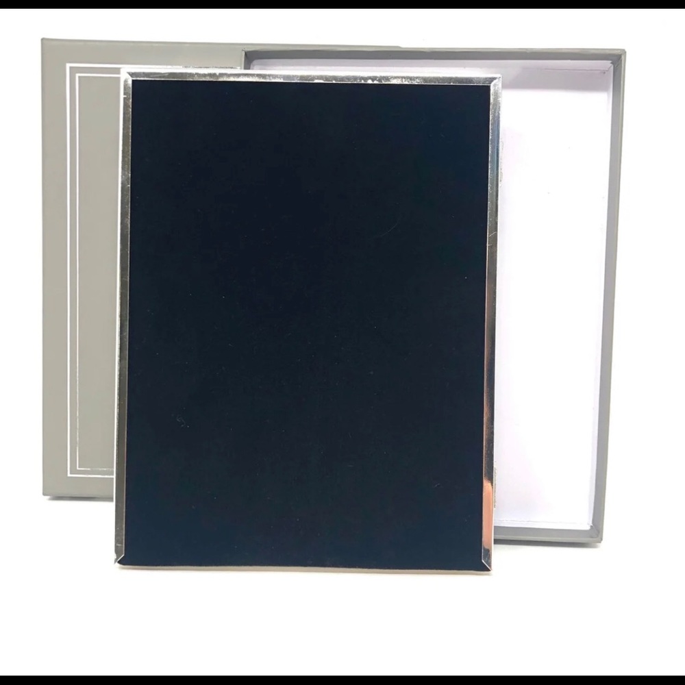 Eccolo Double Invitation Frame Wedding Silverplate - Picture 5 of 7